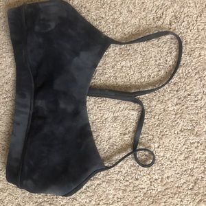 Diamond Dye Graphite Black Flow Y bra *nulu*